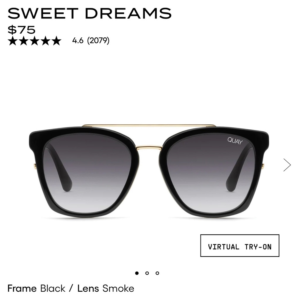 QUAY “Sweet Dreams” Sunglasses